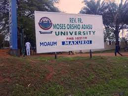 Moses Orshio Adasu University